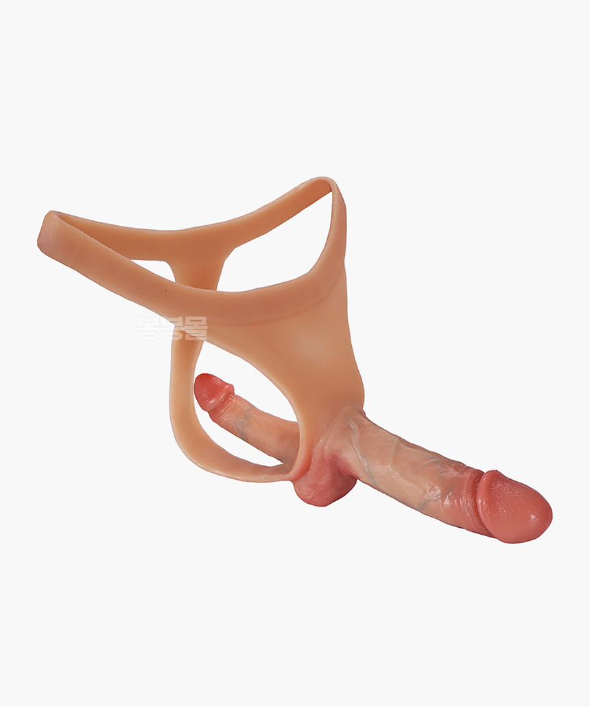 양방향 실리콘 딜도 팬티