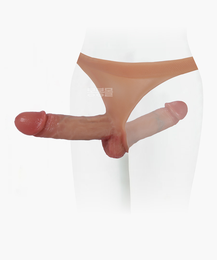 양방향 실리콘 딜도 팬티