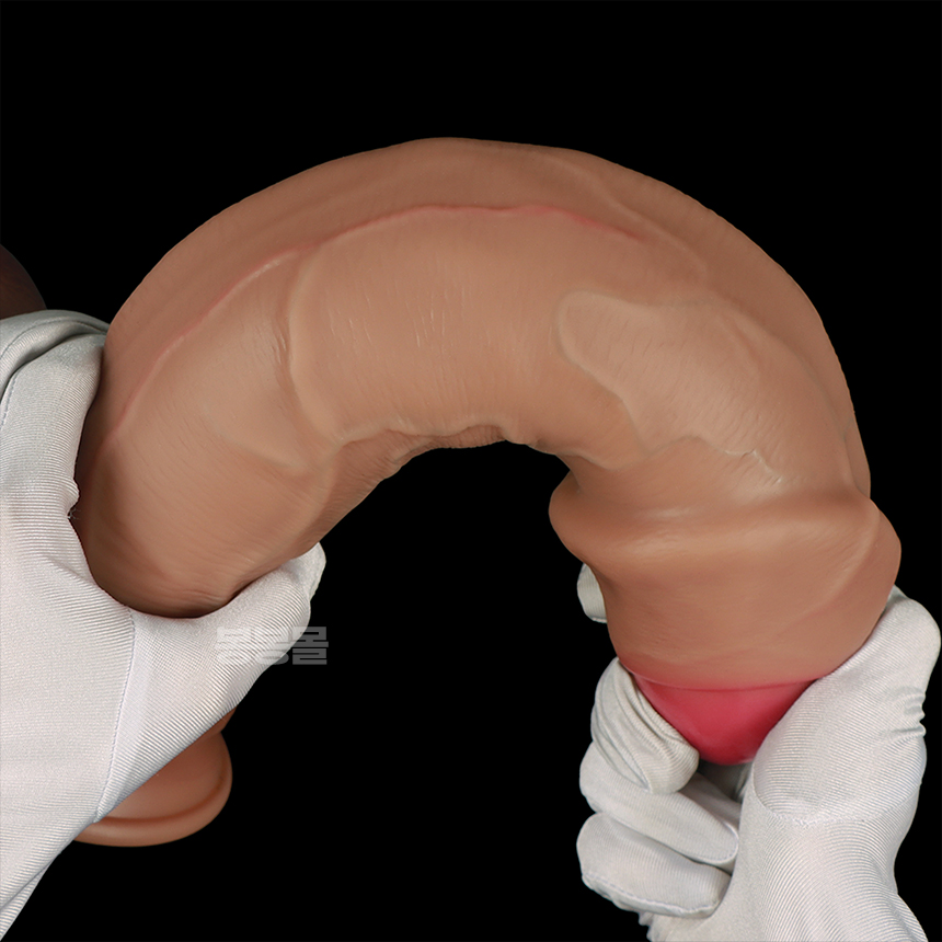 큰 귀두 노포 딜도