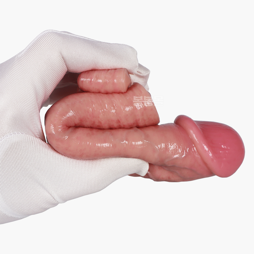 리얼리틱 실리콘 페니스 확장 슬리브