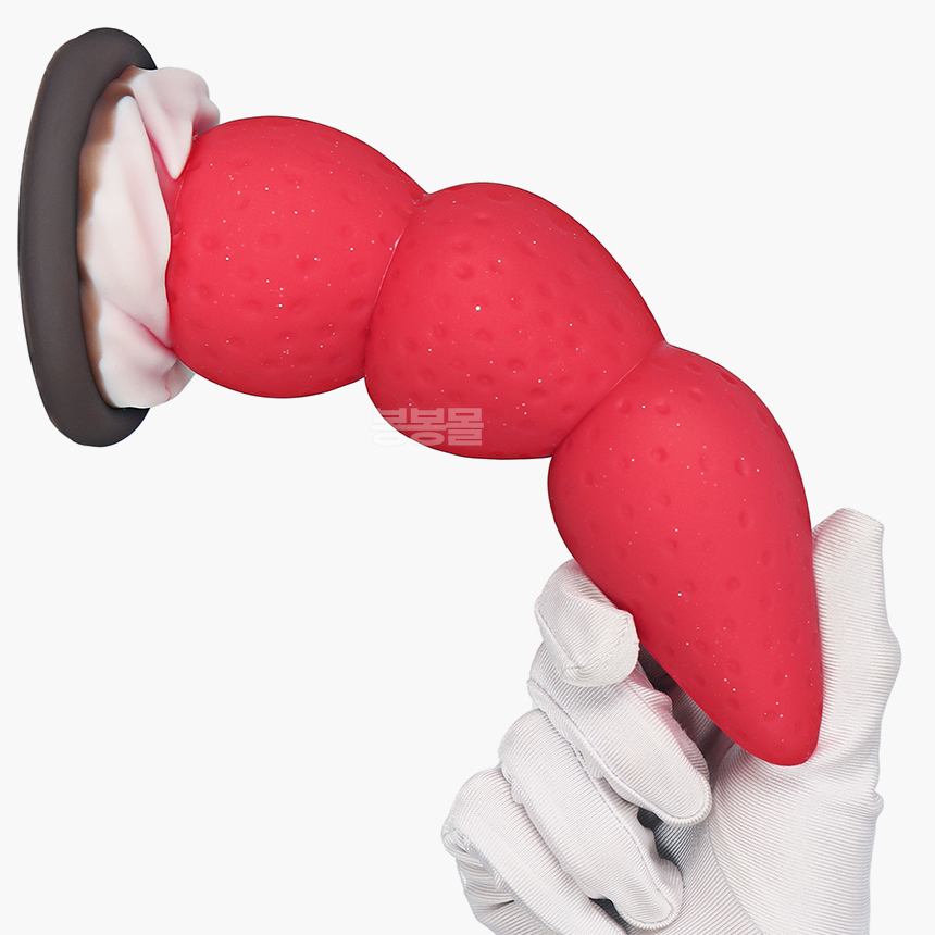 딸기 애널 플러그 딸기 애널 플러그